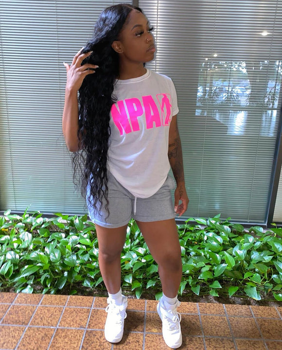 Pink NPA Tee