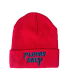 Red Playas Only Beanie